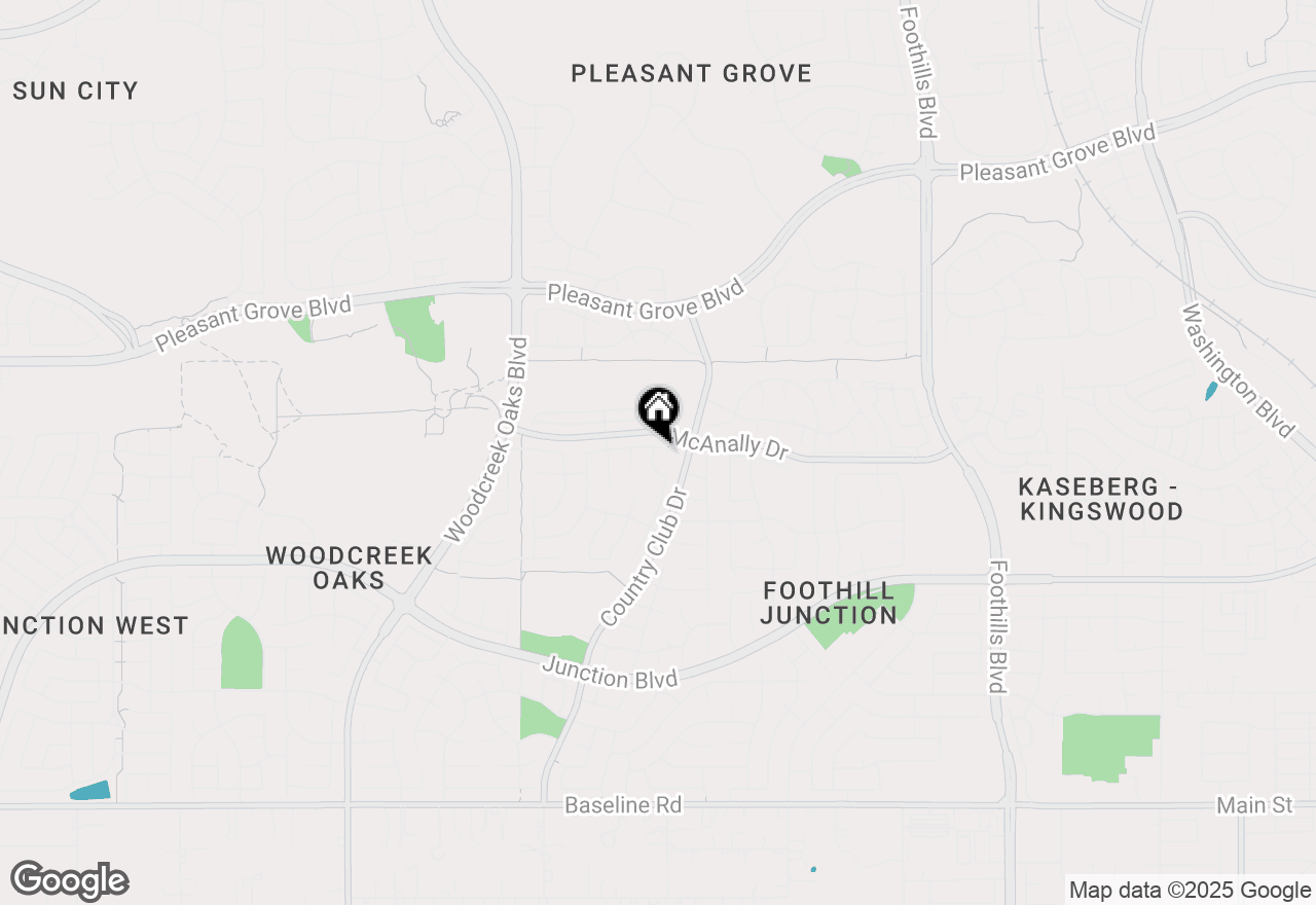 Map of 1000 Wailea Way, Roseville, CA 95747