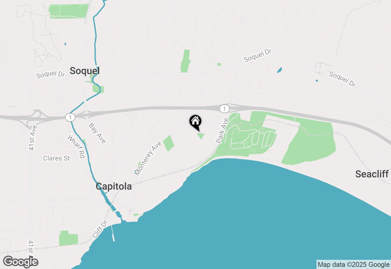 Map of 200 Cortez Street, Capitola, CA 95010