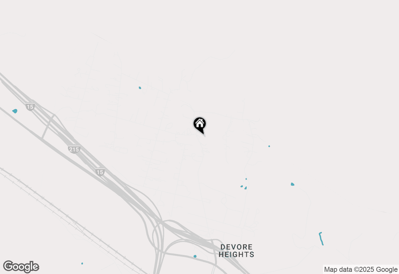 Map of 1053 Devore Road, San Bernardino, CA 92407