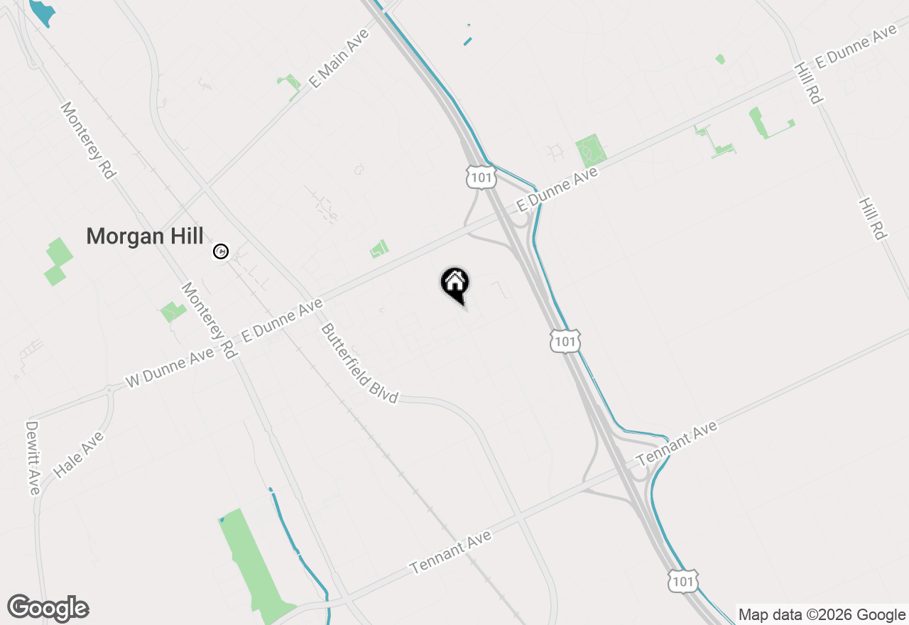 Map of 16725 Rita Drive, Morgan Hill, CA 95037