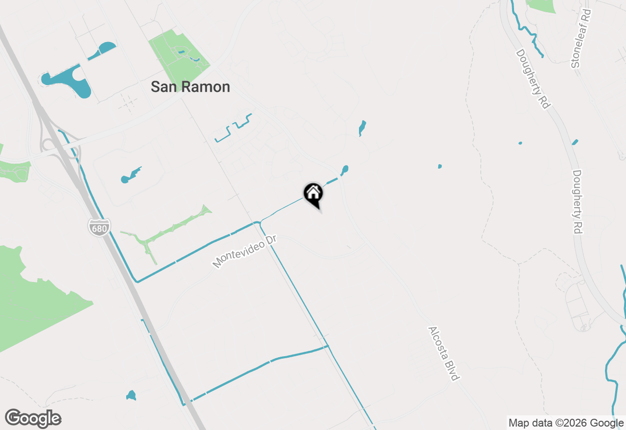 Map of 12252 Toluca Dr, San Ramon, CA 94583