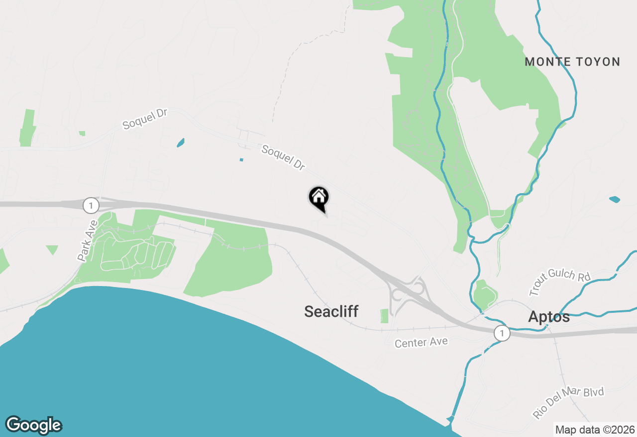 Map of 2711 Mar Vista Drive #43, Aptos, CA 95003