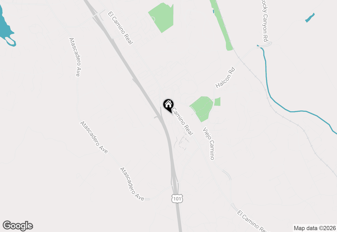 Map of 9178 Pato Lane, Atascadero, CA 93422