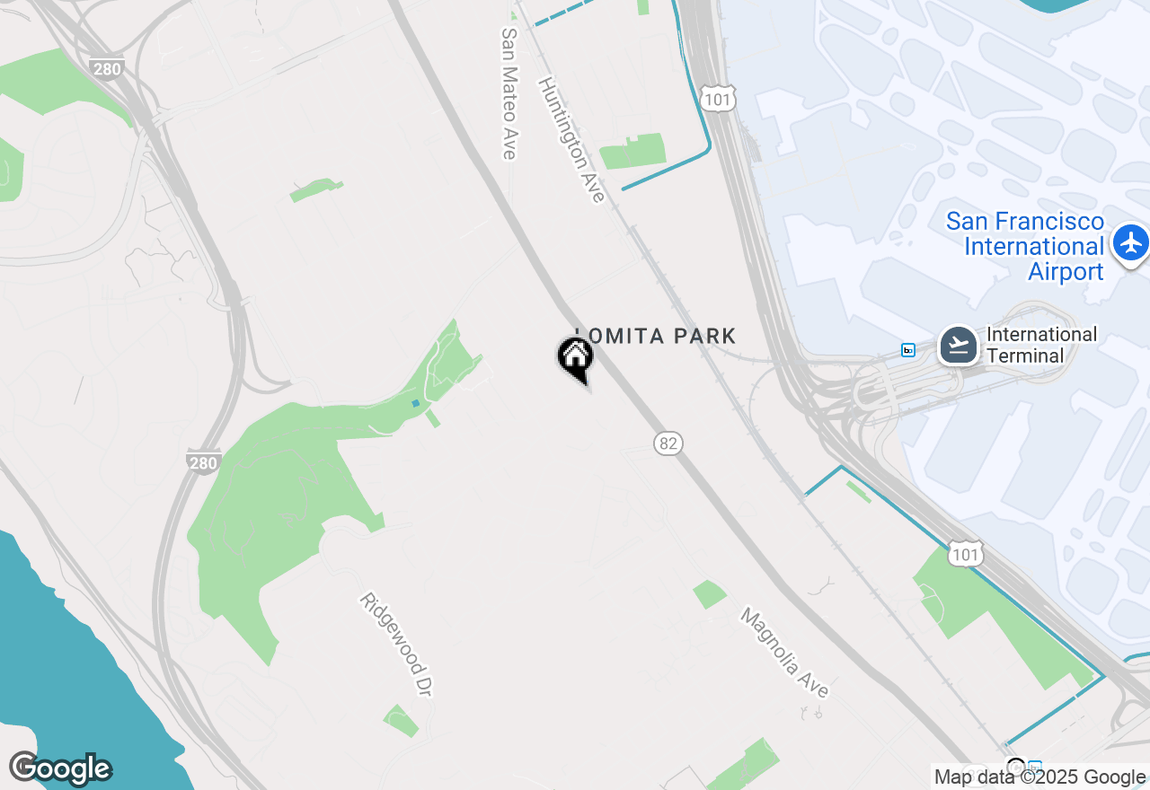 Map of 831-841 Santa Lucia Avenue, San Bruno, CA 94066