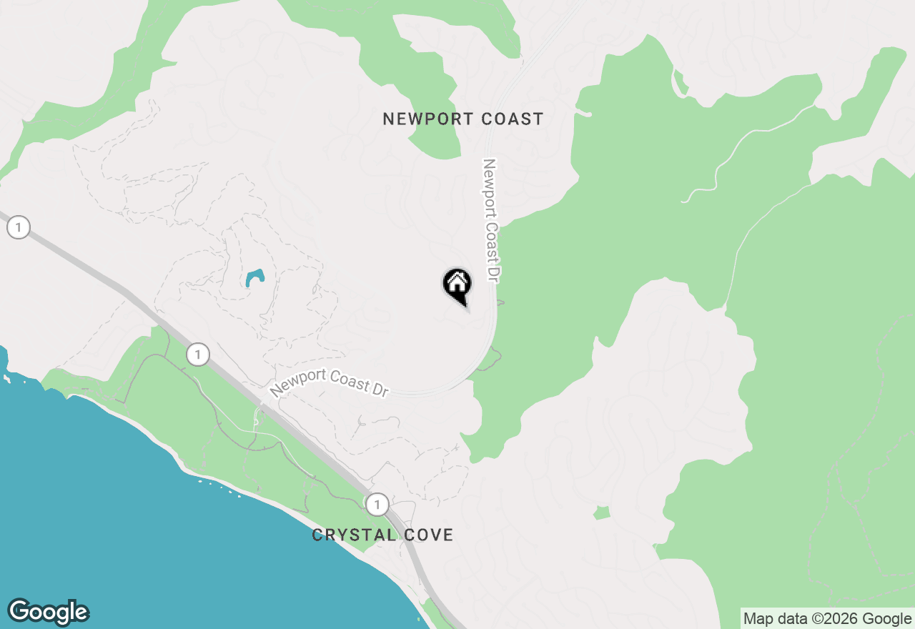 Map of 9 Pelicans Drive, Newport Coast, CA 92657