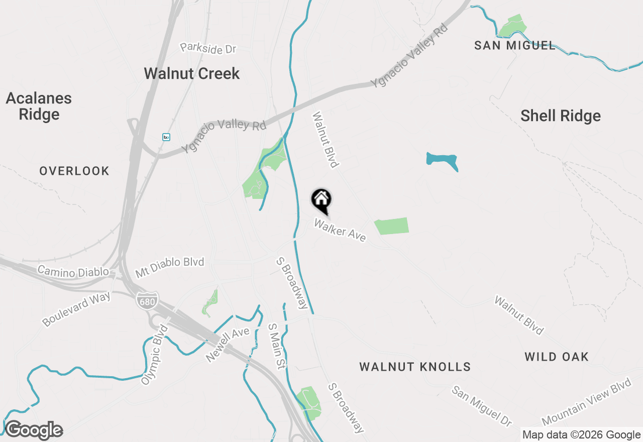 Map of 185 Sierra Dr #202, Walnut Creek, CA 94596