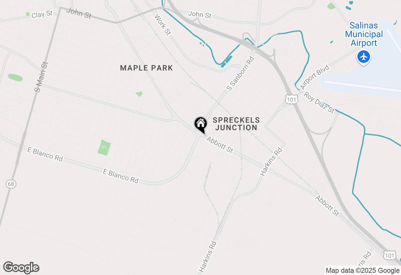 Map of 1012 Abbott Street, Salinas, CA 93901