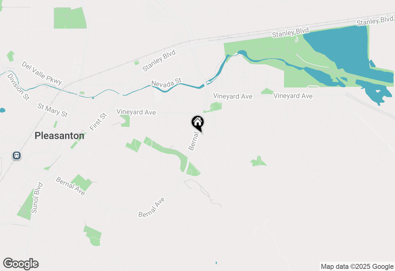 Map of 601 Palomino Drive #A, Pleasanton, CA 94566