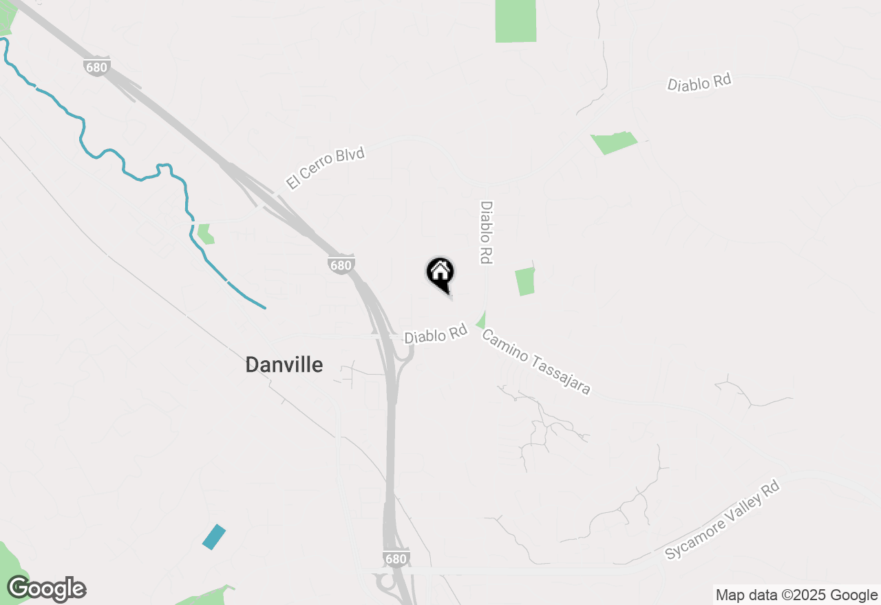 Map of 221 El Sobrante Dr, Danville, CA 94526