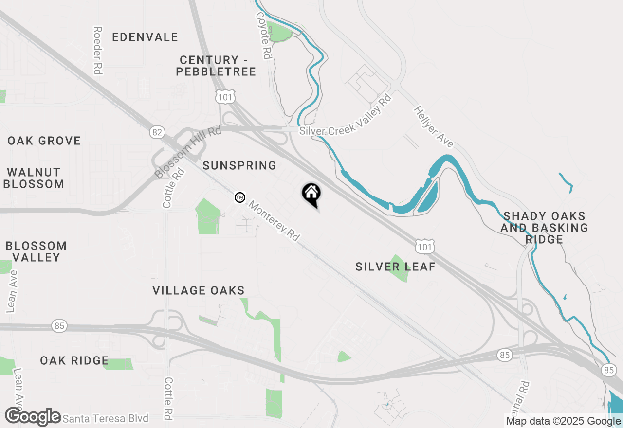 Map of 73 Grandwell Way, San Jose, CA 95138