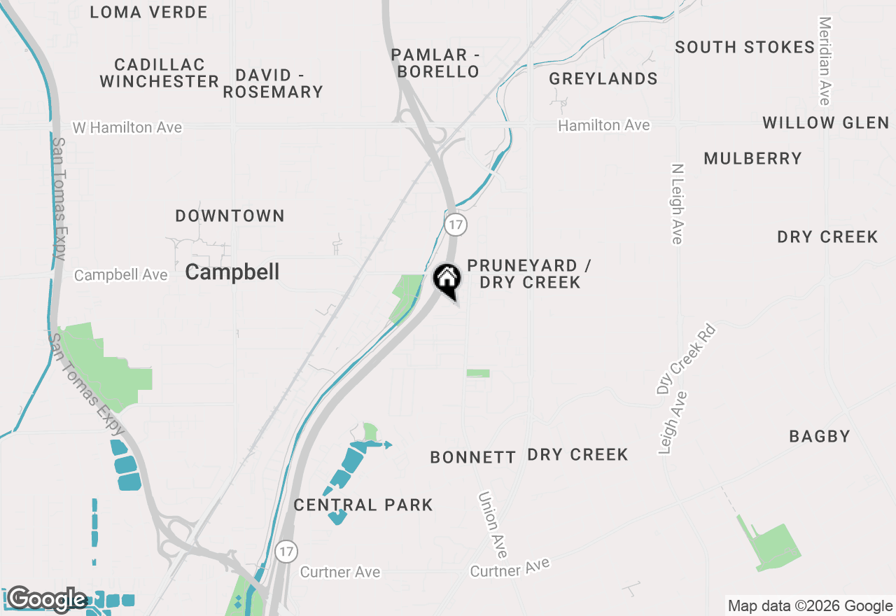 Map of 722 Duncanville Court, Campbell, CA 95008