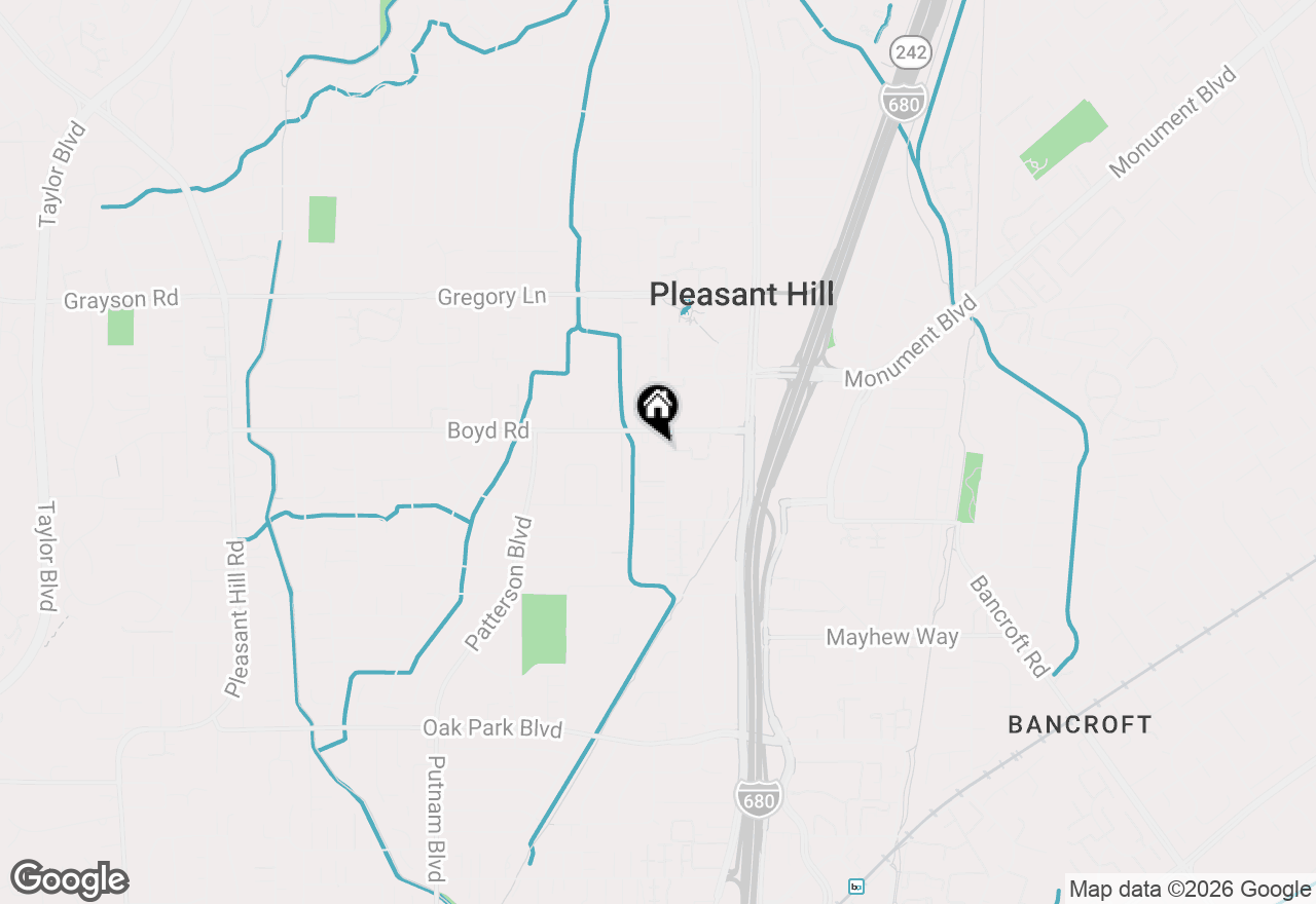 Map of 122 Cleaveland Rd #6, Pleasant Hill, CA 94523