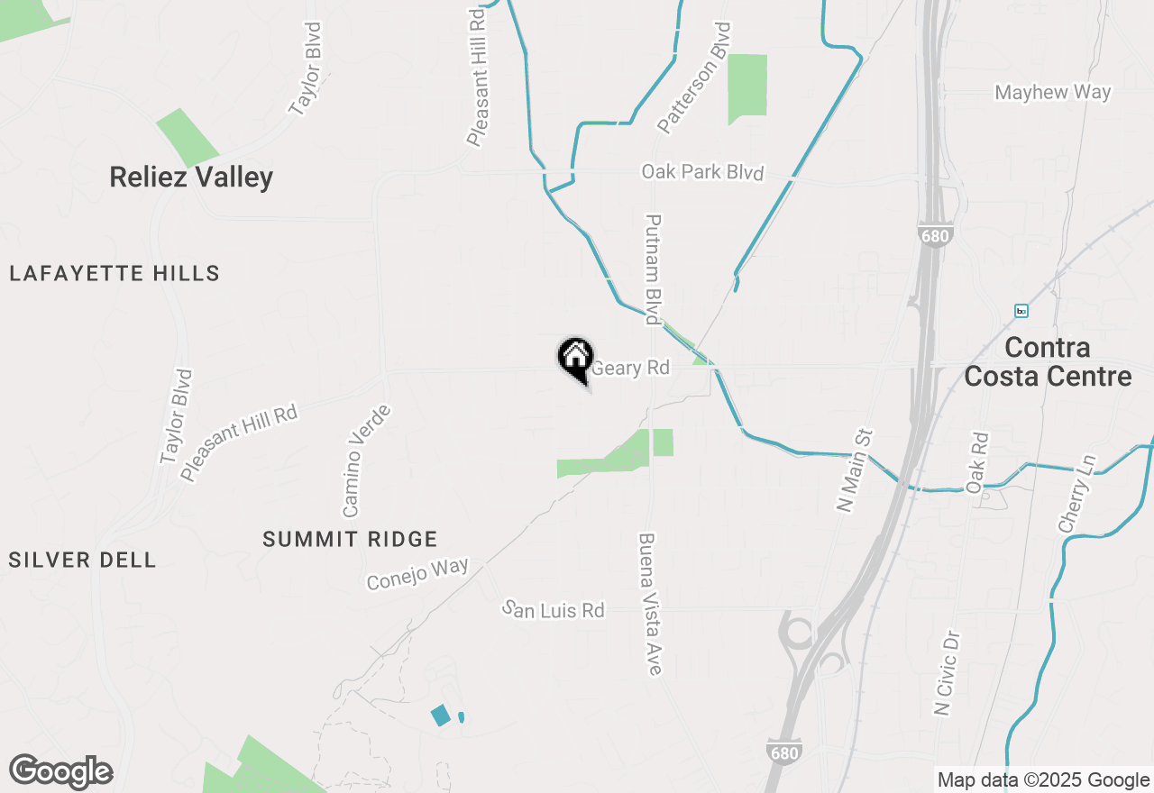 Map of 503 Coralie, Walnut Creek, CA 94597