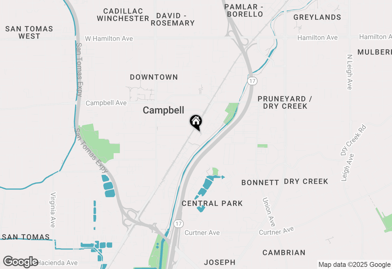 Map of 238 Railway Avenue, Campbell, CA 95008