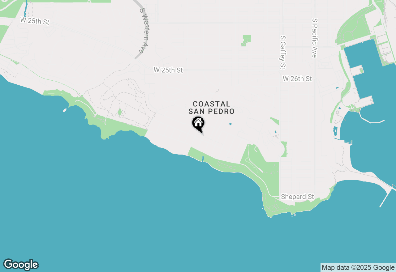 Map of 1118 W 37th Street, San Pedro, CA 90731