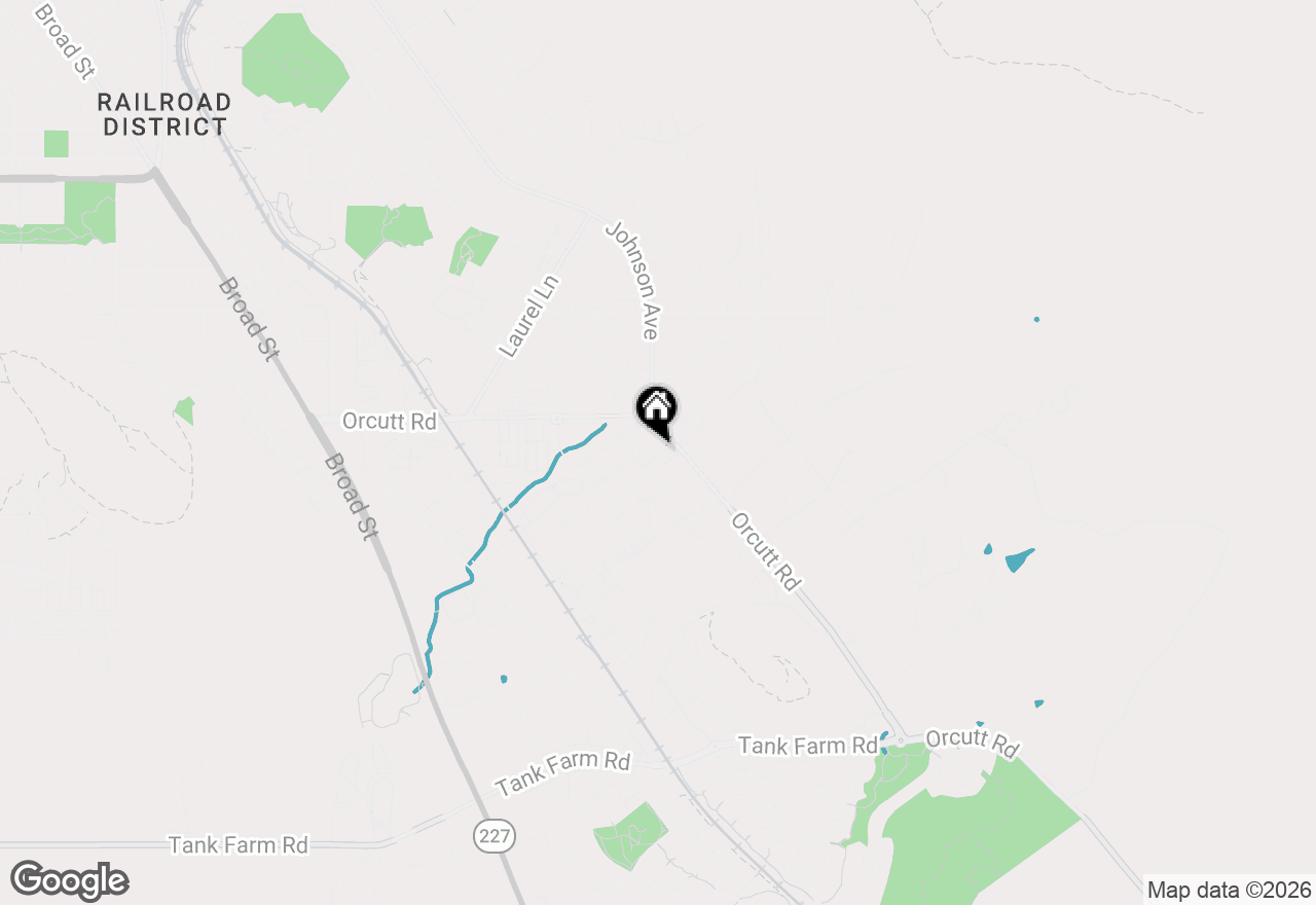 Map of 1454 Quarry Court, San Luis Obispo, CA 93401