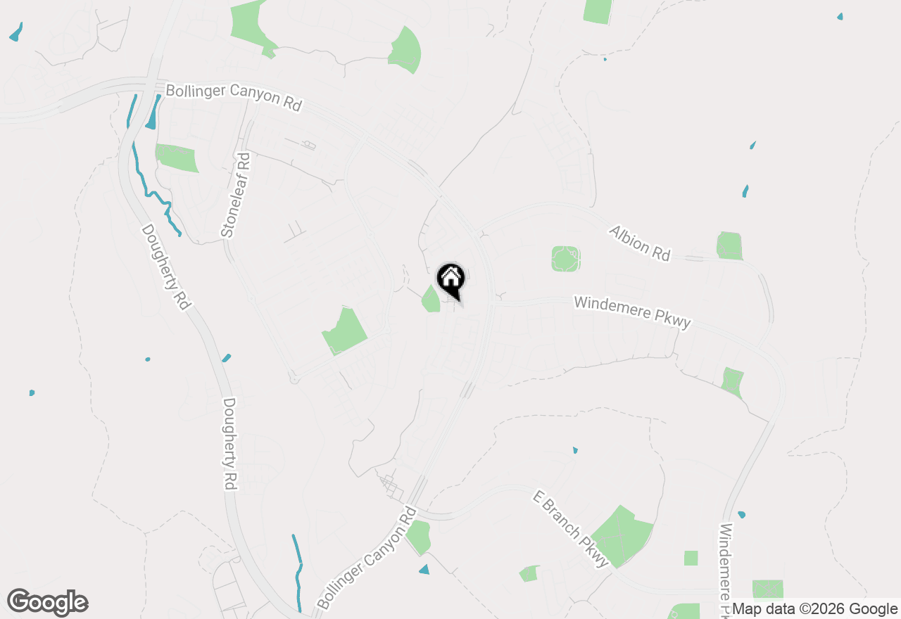 Map of 2464 Millstream Ln, San Ramon, CA 94582