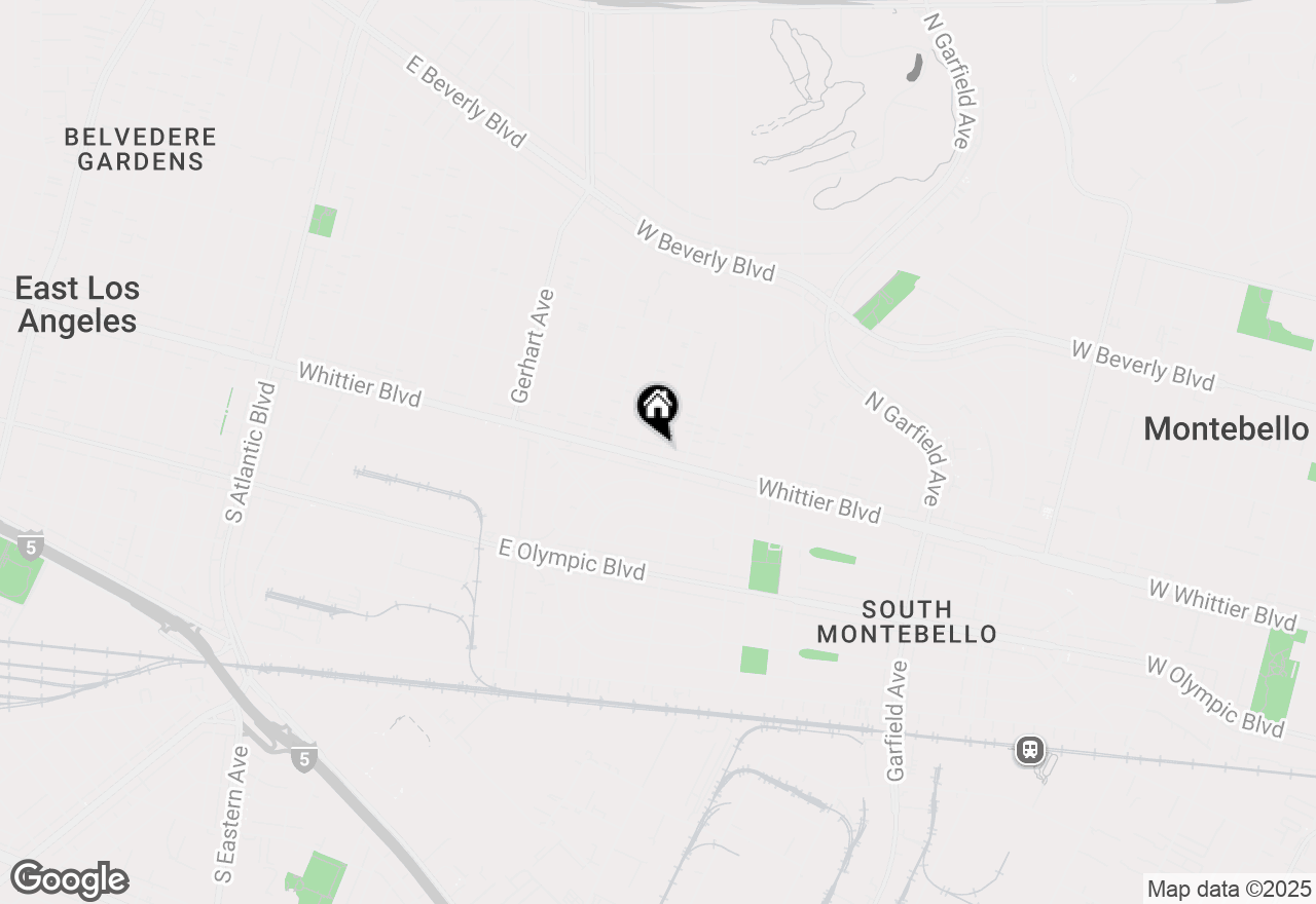 Map of 6025 Whittier Boulevard, East Los Angeles, CA 90022