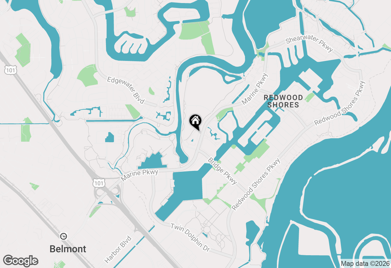 Map of 453 Cork Harbour Circle #E, Redwood City, CA 94065