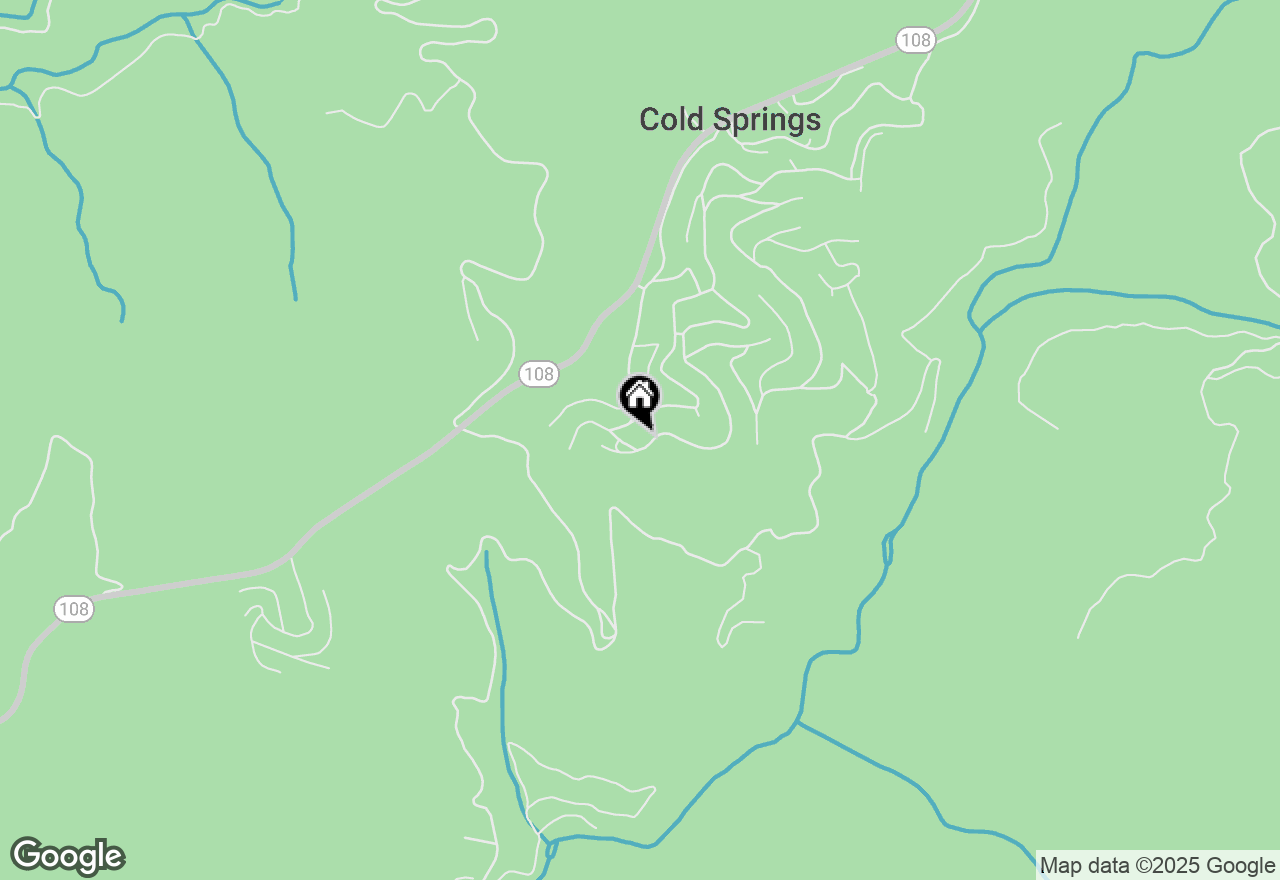 Map of 29380 Lassen Drive, Cold Springs, CA 95335