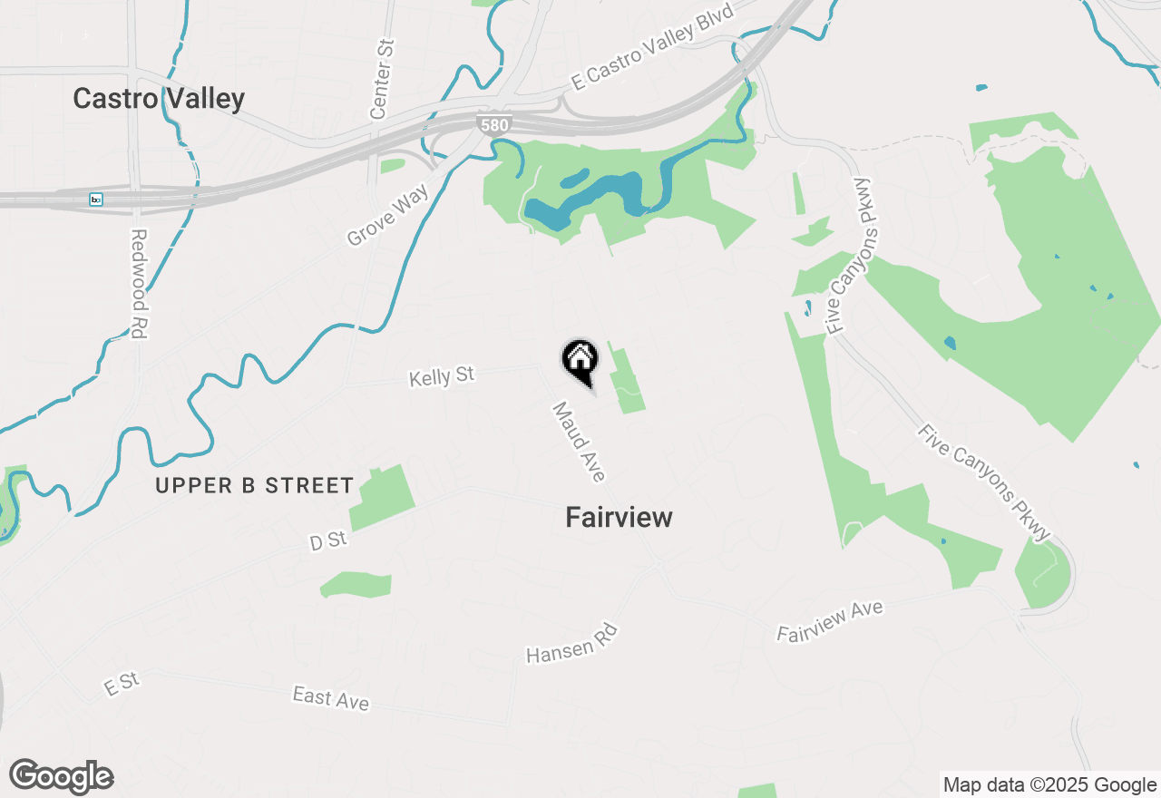 Map of 2936 Pickford Way, Hayward, CA 94541