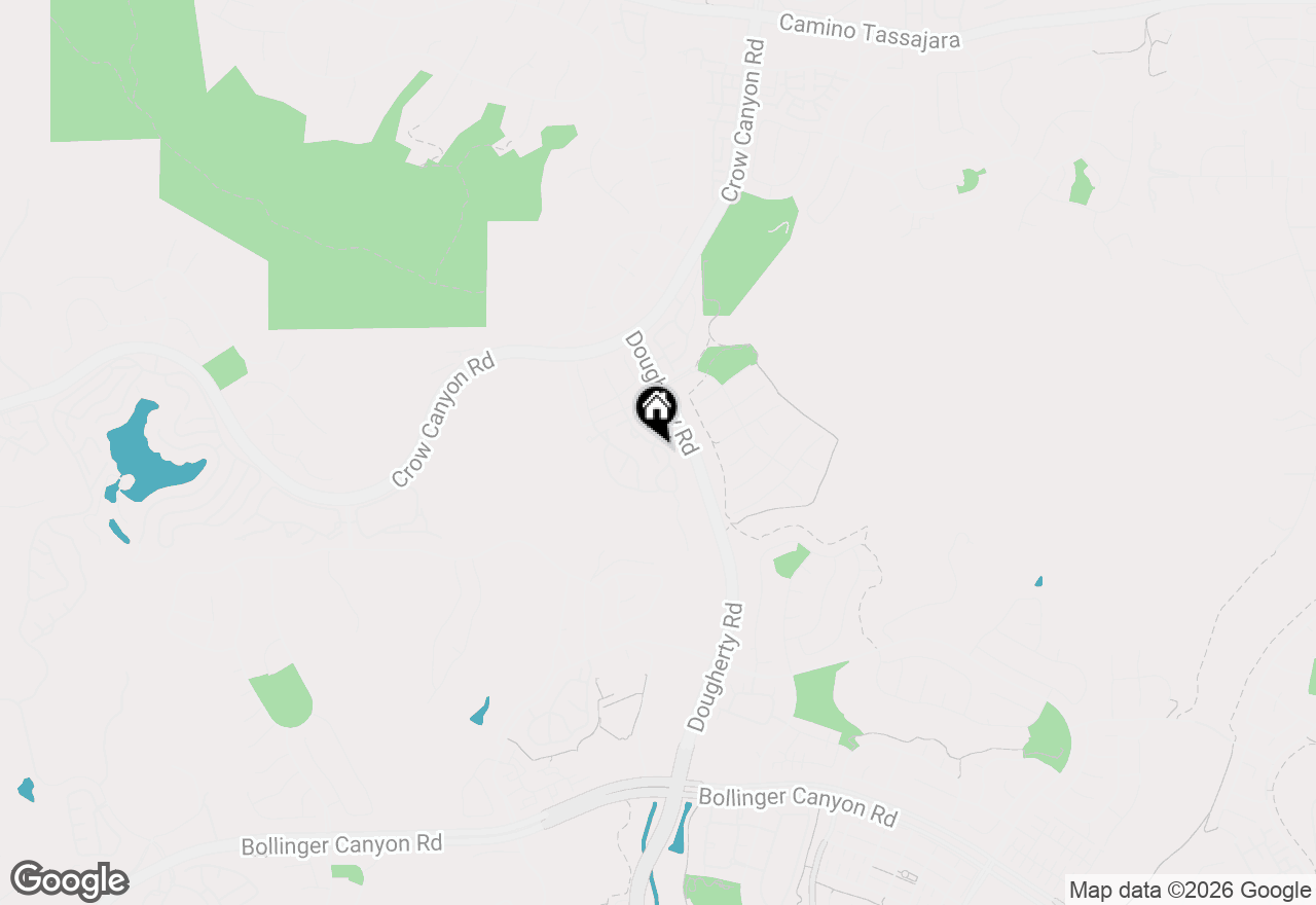 Map of 371 Bellflower Ct, San Ramon, CA 94582