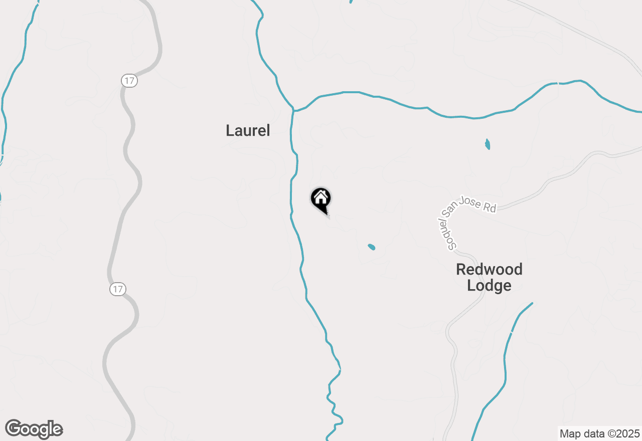 Map of 16306 Redwood Lodge Road, Los Gatos, CA 95033