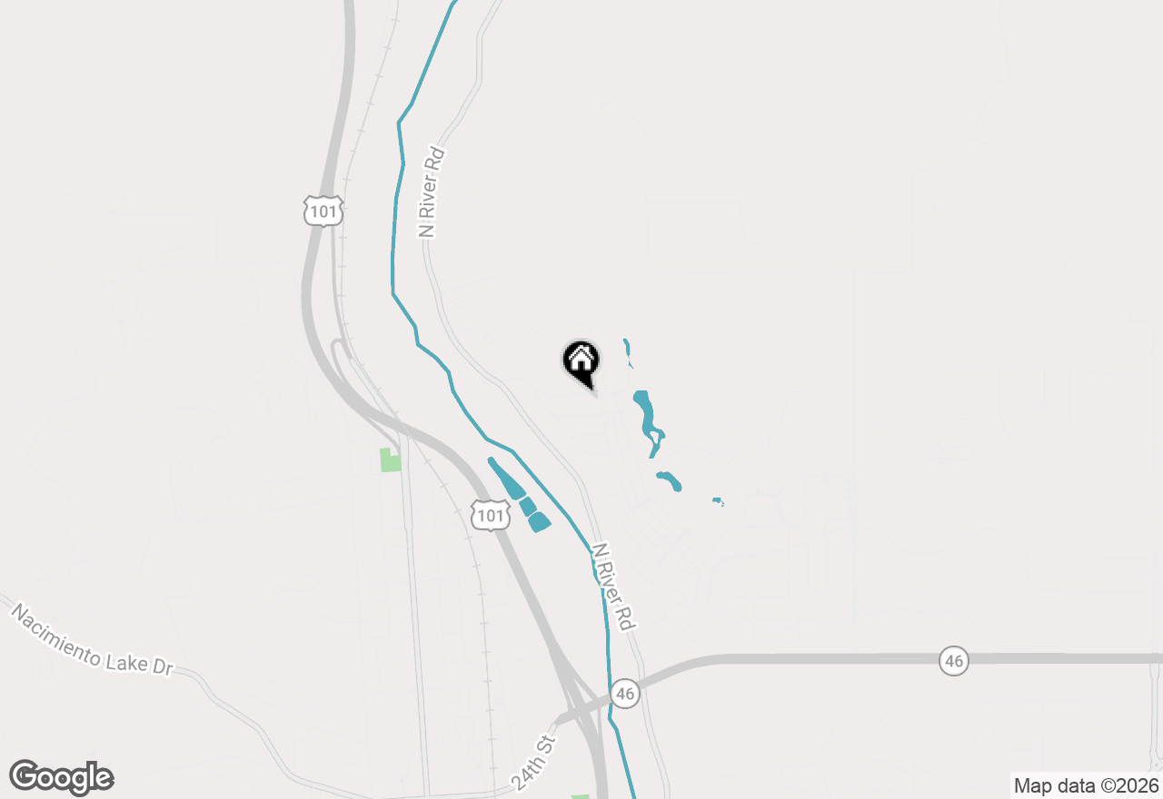 Map of 694 Barolo Lane, Paso Robles, CA 93446