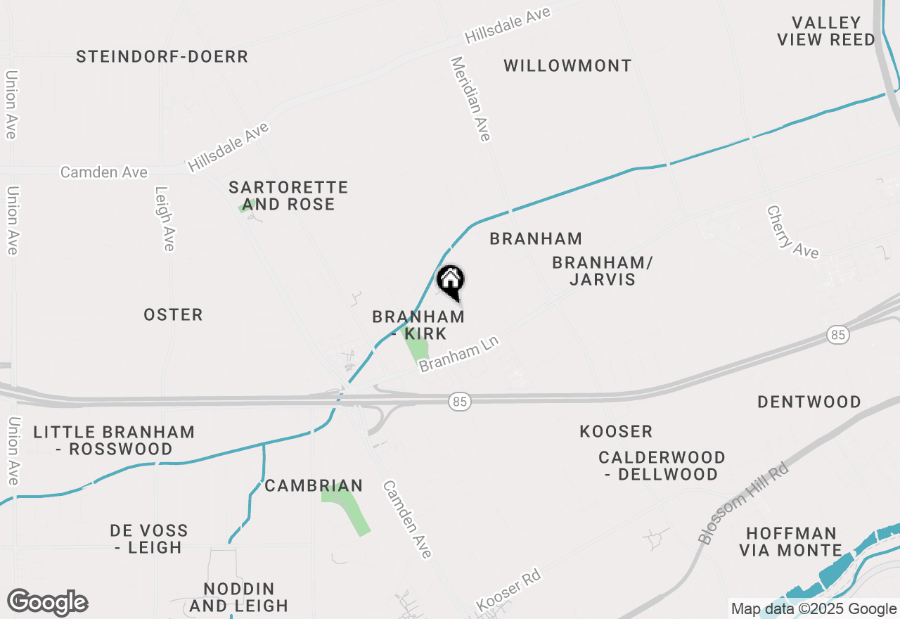 Map of 1655 Tupolo Drive, San Jose, CA 95124