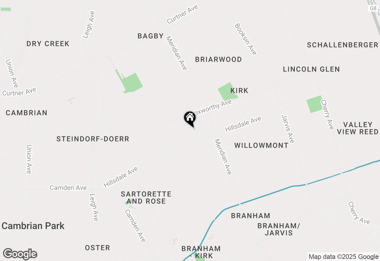 Map of 3155 Franela Drive, San Jose, CA 95124