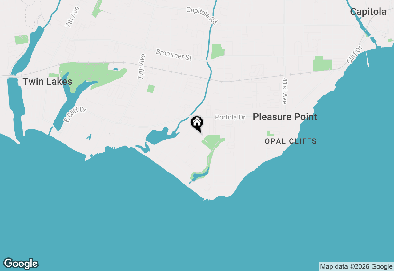 Map of 2630 Lode Street, Santa Cruz, CA 95062