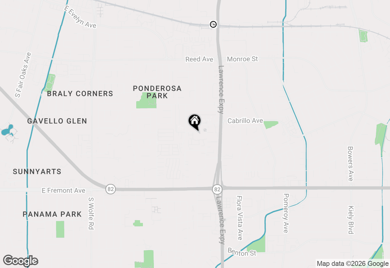 Map of 3725 Terstena Place #144, Santa Clara, CA 95051