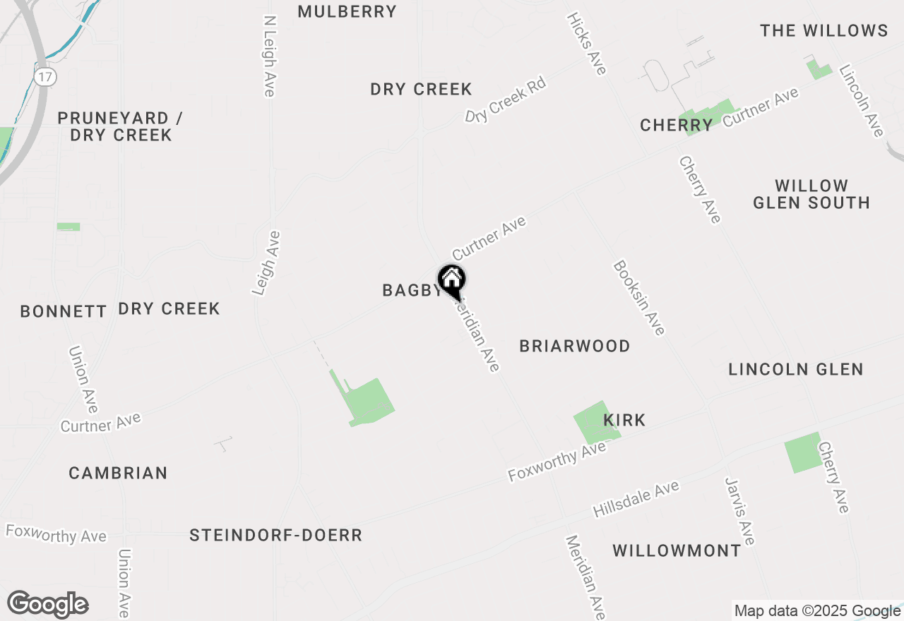 Map of 2498 Raleigh Drive, San Jose, CA 95124