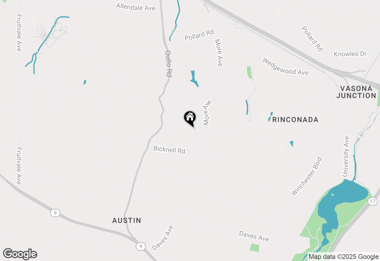 Map of 249 Montclair Road, Los Gatos, CA 95032