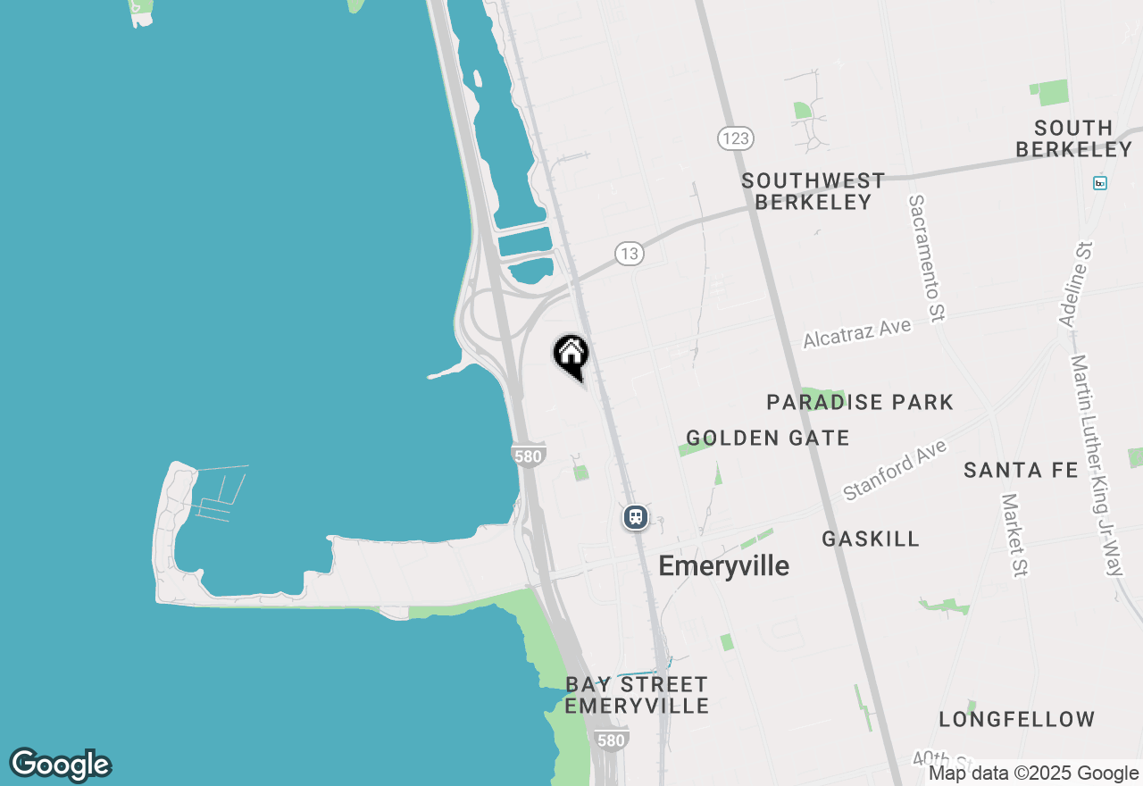 Map of 6400 Christie Avenue #5201, Emeryville, CA 94608
