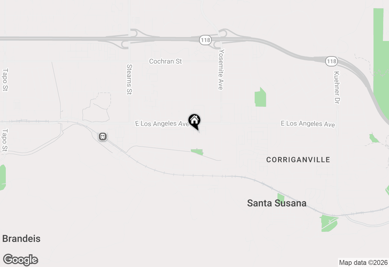 Map of 1864 Stow Street, Simi Valley, CA 93063