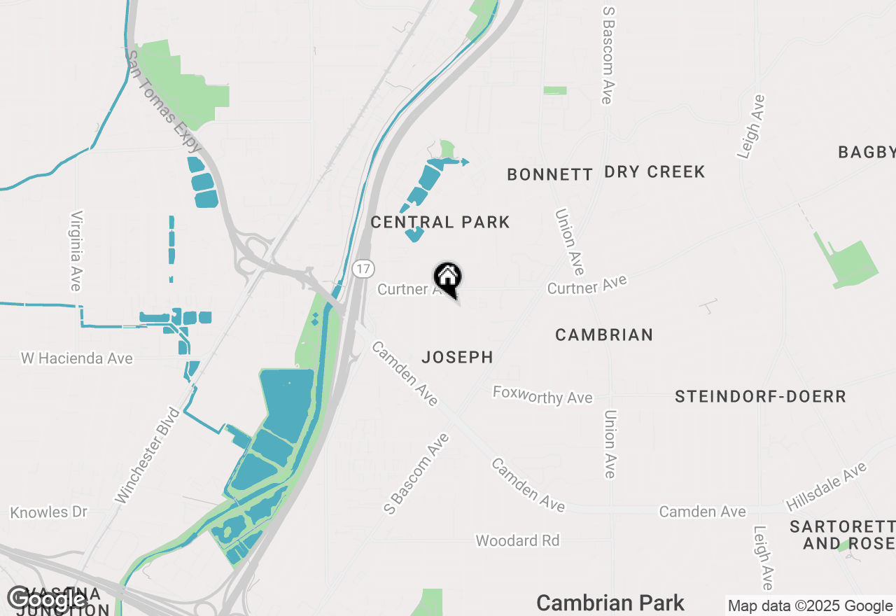 Map of 1057 Salerno Drive, Campbell, CA 95008