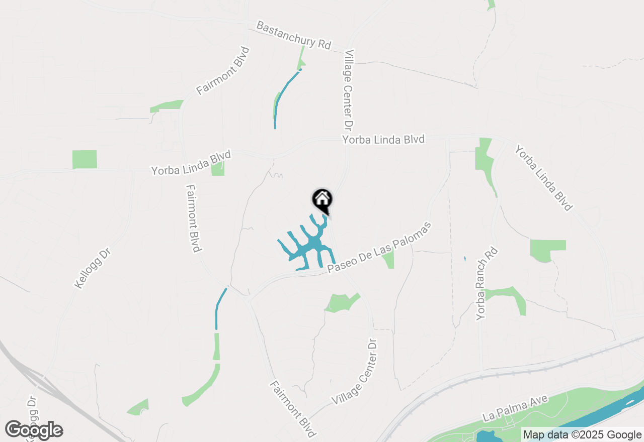 Map of 5282 Via Murcia, Yorba Linda, CA 92886