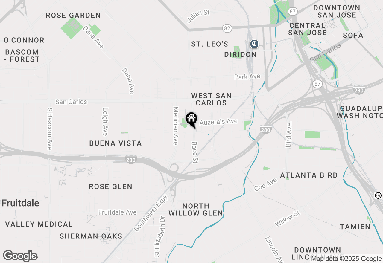 Map of 1310 Saddle Rack Street #343, San Jose, CA 95126