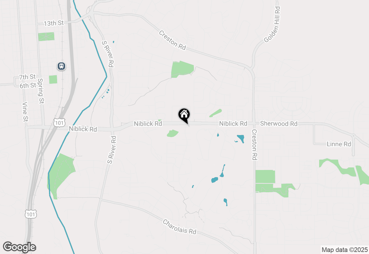 Map of 928 Austin Court, Paso Robles, CA 93446