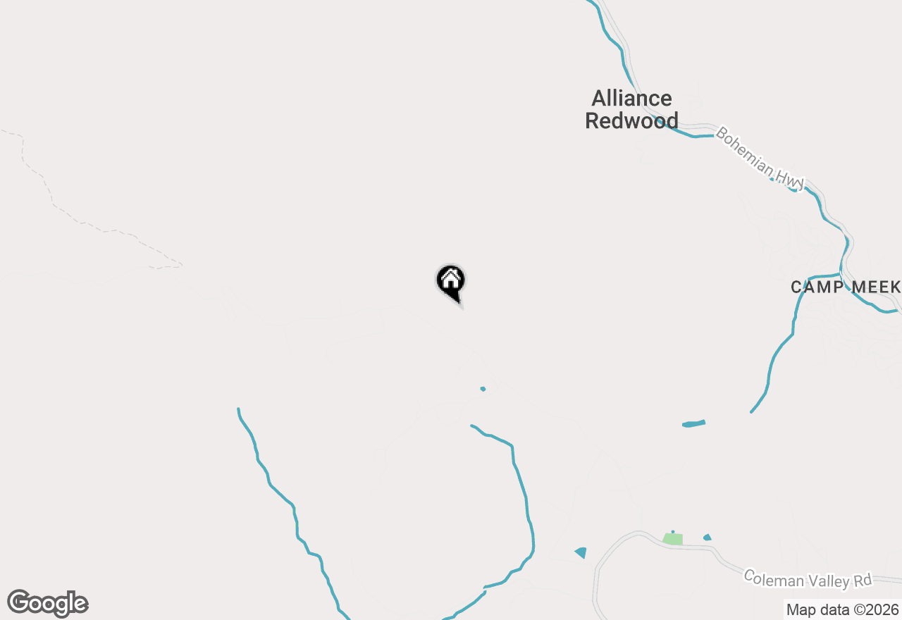 Map of 17500 Willow Creek Road, Occidental, CA 95465