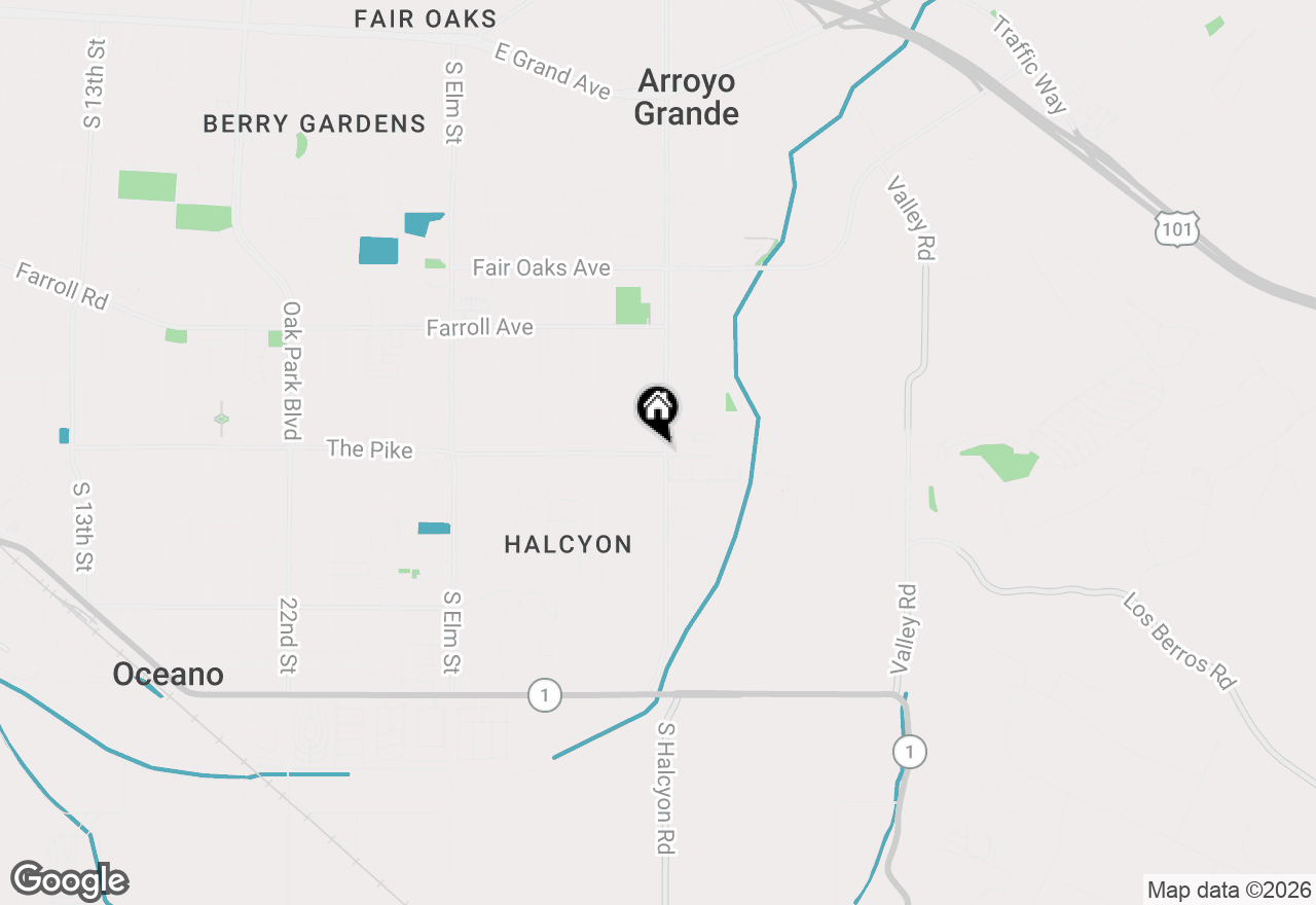 Map of 902 The Pike, Arroyo Grande, CA 93420