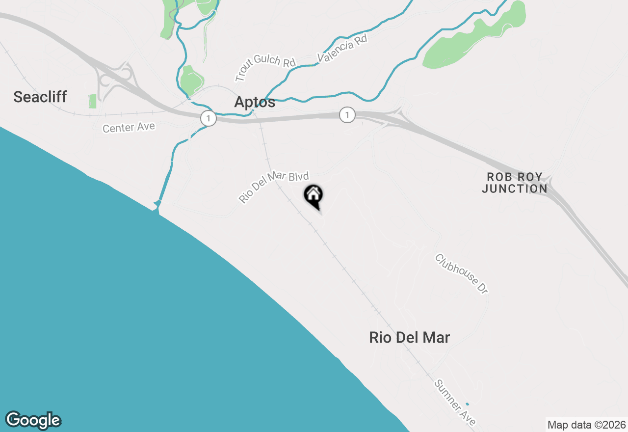 Map of 427 Sumner Avenue, Aptos, CA 95003