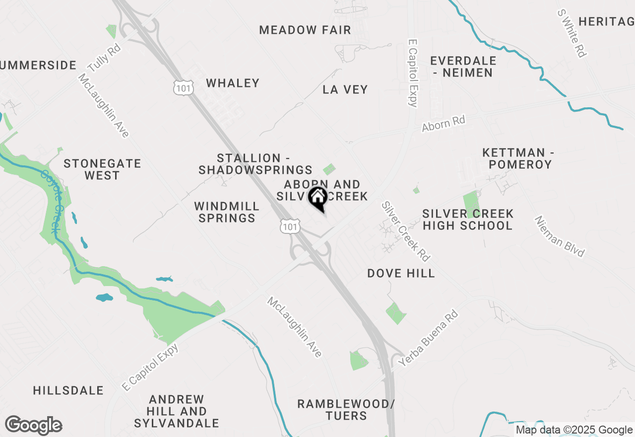 Map of 3326 Shadow Park Place, San Jose, CA 95121