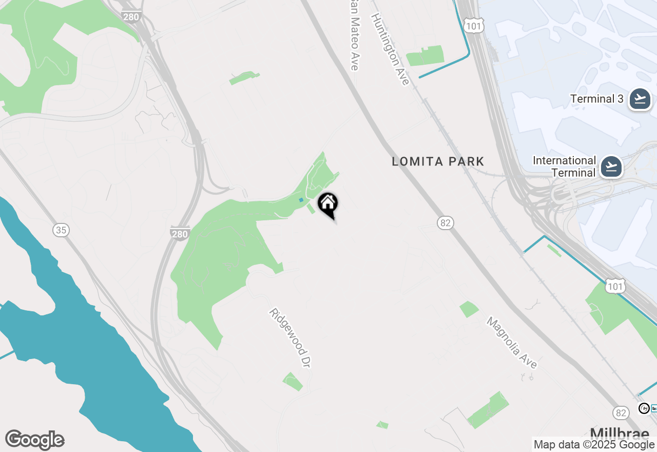 Map of 111 De Soto Way, San Bruno, CA 94066