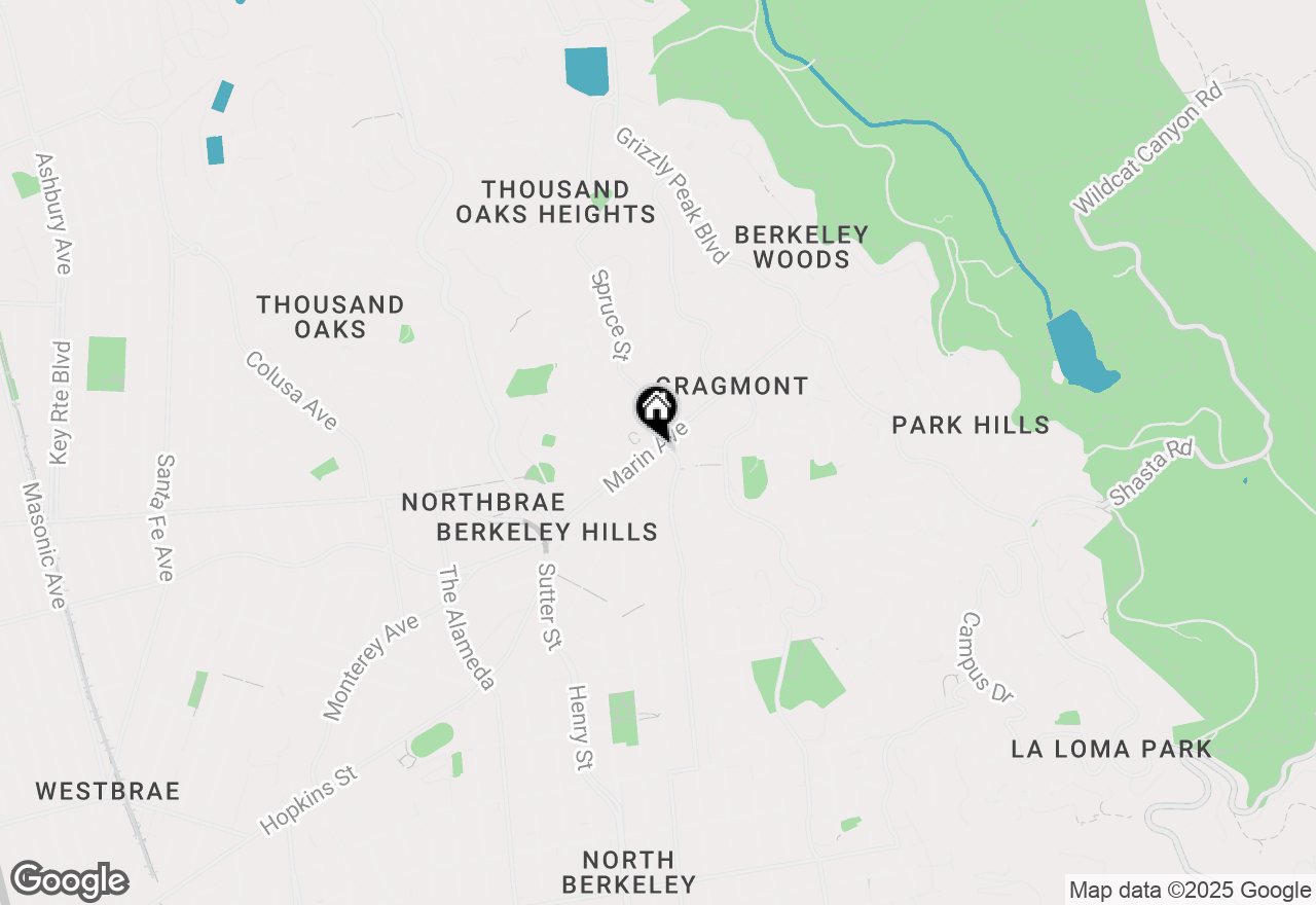 Map of 900 Spruce St, Berkeley, CA 94709