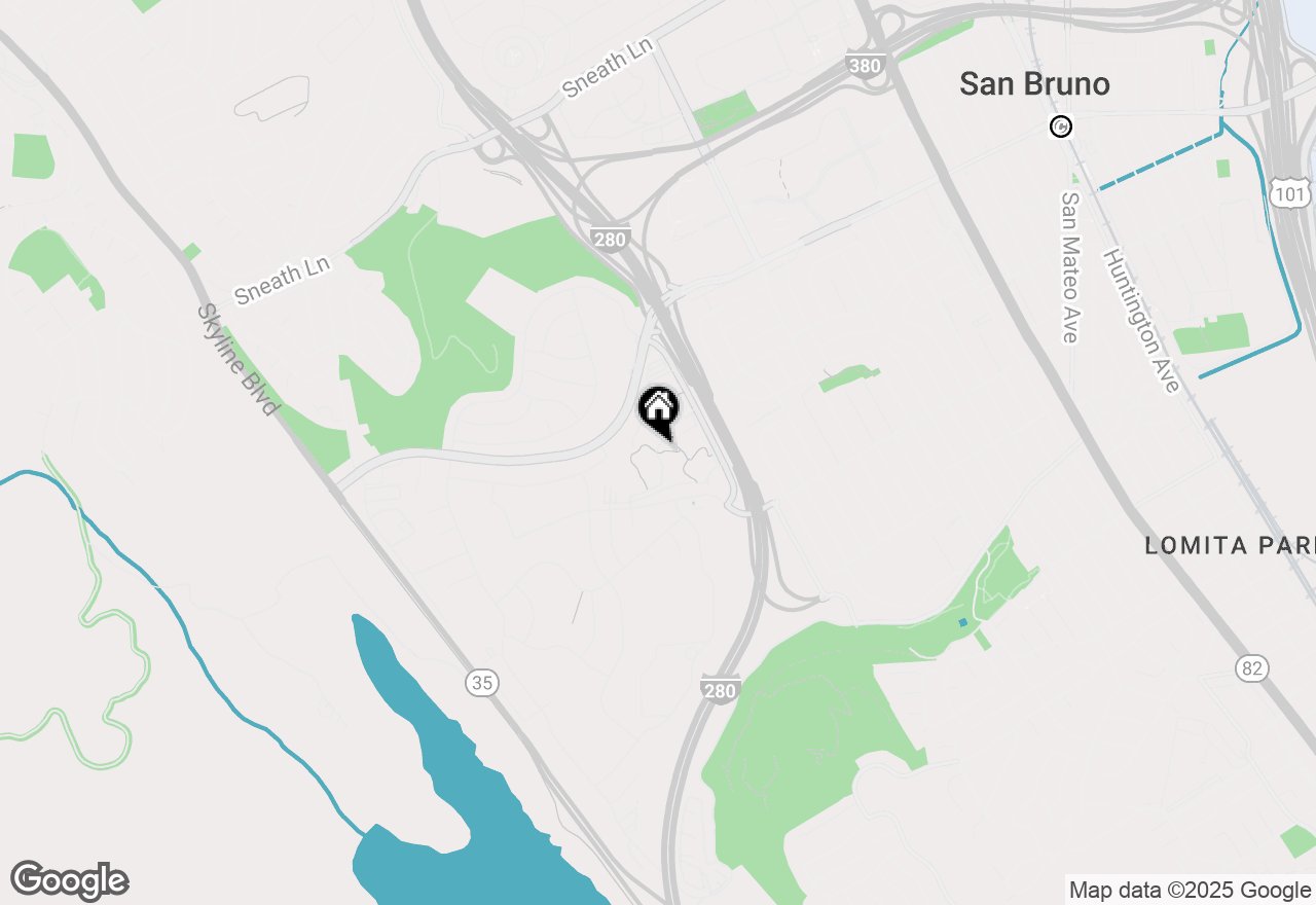 Map of 7142 Shelter Creek Lane, San Bruno, CA 94066