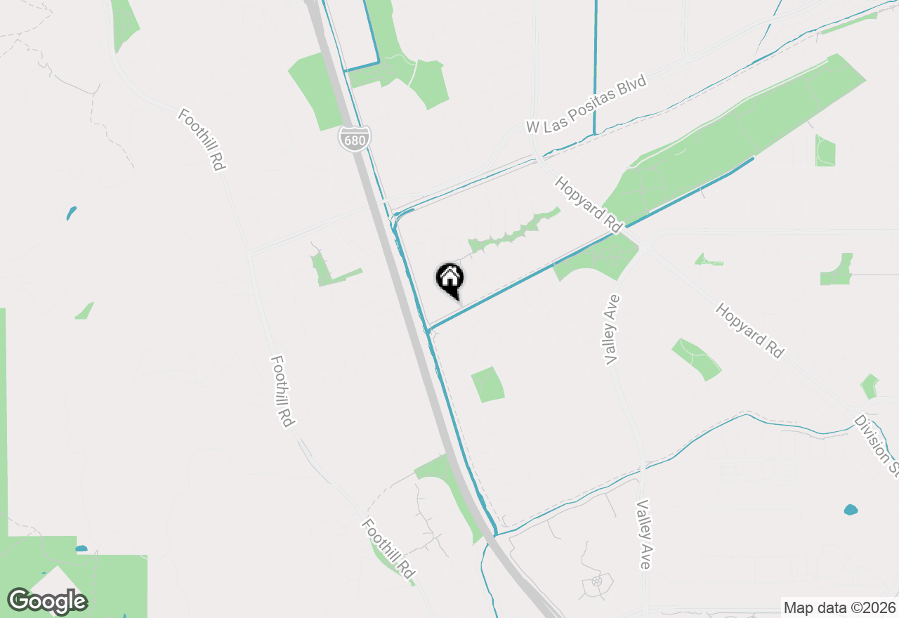 Map of 3636 Shenandoah Ct, Pleasanton, CA 94588