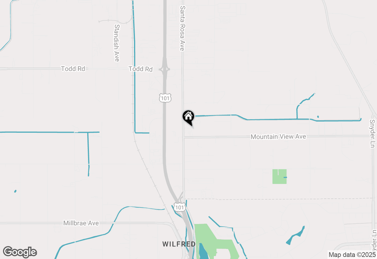 Map of 4040 Santa Rosa Avenue, Santa Rosa, CA 95407