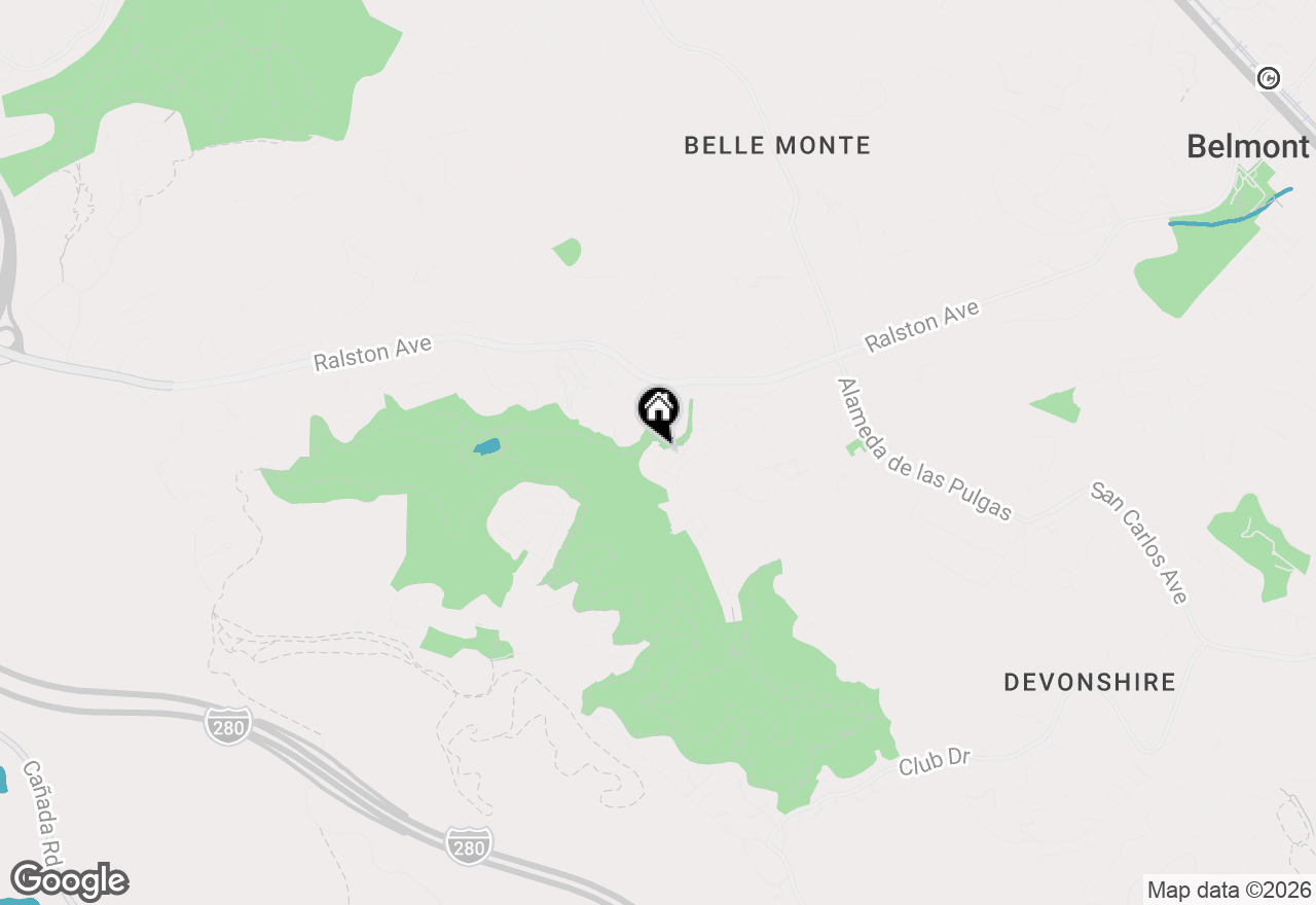 Map of 700 Live Oak Way #702, Belmont, CA 94002